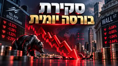 סקירת בורסות יומית / קרדיט: אילוסטרציה – AI