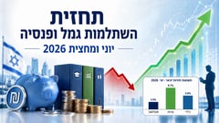 תחזית ביצועי קופות הגמל וקרנות הפנסיה / קרדיט: אילוסטרציה – AI