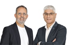 משמאל: בנצי אדירי, מנכ״ל הפניקס גמא, וארז יוסף, יו״ר פניקס גמא, צילומים: דימה קרמינסקי
