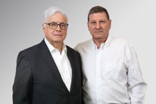 גיל גירון, מנכ״ל אשטרום ורמי נוסבאום יו״ר הקבוצה, צילום: ניב קנטור