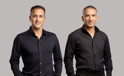 מימין: דורון לוי, מנכ״ל-בעלים חברת גיא ודורון לוי, צילום: מיכה לובטון | גיא לוי, מנכ״ל-בעלים חברת גיא ודורון לוי, צילום: מיכה לובטון