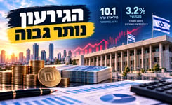  נתוני ביצוע התקציב והכנסות המדינה / קרדיט: אילוסטרציה – AI