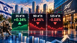 המסחר בבורסה בתל אביב נסגר במגמה מעורבת / קרדיט: אילוסטרציה – AI