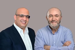 מימין: ראובן טיטואני, צילום: דורון לצטר; אייל סיאני, צילום: אייל סיאני דיגיטלי / עיבוד פאנדר