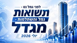 תשואות גמל והשתלמות - מגדל יולי 2026 / קרדיט: אילוסטרציה – AI