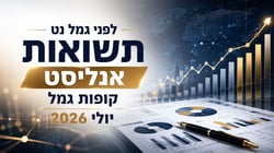 תשואות אנליסט קופות גמל / קרדיט: אילוסטרציה – AI תשואות אנליסט קופות גמל / קרדיט: אילוסטרציה – AI