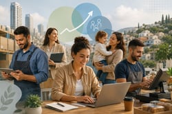 מחקר: מה גורם לעובדים לממש זכאות למענק עבודה? / קרדיט: אילוסטרציה – AI