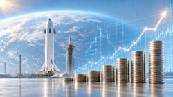 מתווה שחרור המניות החסומות מהיר במיוחד – של SpaceX / קרדיט: אילוסטרציה – AI