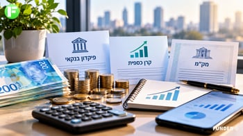 יש לכם כסף בצד? שלוש אפשרויות לחיסכון שכדאי להכיר / קרדיט: אילוסטרציה – AI