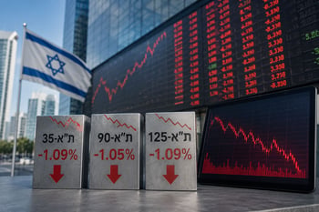 שבוע המסחר נפתח במגמה שלילית / קרדיט: אילוסטרציה – AI שבוע המסחר נפתח במגמה שלילית / קרדיט: אילוסטרציה – AI