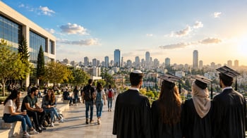השתלבות במערכת ההשכלה הגבוהה בישראל / קרדיט: אילוסטרציה – AI