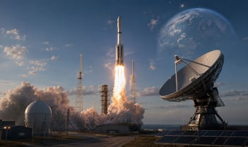 הנפקת SpaceX נוחתת בעולם המדדים / קרדיט: אילוסטרציה – AI