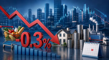 מדד המחירים לצרכן רשם ירידה מפתיעה של 0.3% במאי / קרדיט: אילוסטרציה – AI מדד המחירים לצרכן רשם ירידה מפתיעה של 0.3% במאי / קרדיט: אילוסטרציה – AI