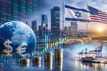 השקל נחלש בצל פרמיית הסיכון / קרדיט: אילוסטרציה – AI 