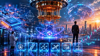 העולם אחרי ה-Quantum-Day / קרדיט: אילוסטרציה – AI