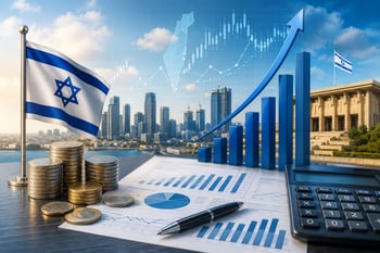 משרד האוצר מפרסם את נתוני ביצוע התקציב והכנסות המדינה ממיסים לחודש מאי 2026 / קרדיט: אילוסטרציה – AI