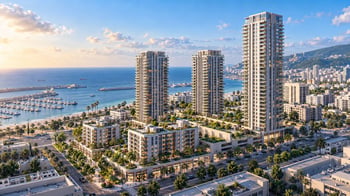 דניה וצמח המרמן יקימו פרויקט התחדשות עירונית בחיפה / קרדיט: אילוסטרציה – AI