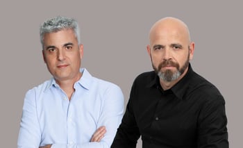 מימין: איתי אהרון, מנכ״ל הייפר גלובל אנטרפרייז / שחף שרגר, מנכ״ל הייפר גלובל, צילומים: ענת קזולה
