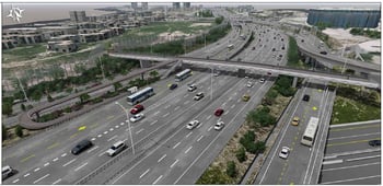 רמות השבים בצרה, קרדיט: נתיבי ישראל (נת״י)