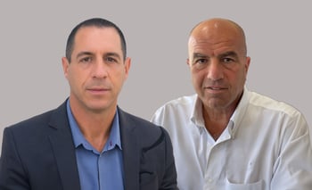 מימין: רונן אלעד, יו״ר אירודרום, צילום עצמי / איציק בילט, מנכ״ל אירודרום, צילום: אולג זלן מימין: רונן אלעד, יו״ר אירודרום, צילום עצמי / איציק בילט, מנכ״ל אירודרום, צילום: אולג זלן