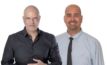 מימין: יניב מאיר, מנכ״ל לשכת סוכני הביטוח, צילום: גיא קרן | מושיק בן פורת, צילום: יח״צ