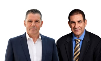 מימין: יפתח רון טל יו״ר אייראנג׳י, קרדיט: יח״צ | טל רז מנכ״ל אייראנג׳י, קרדיט: יח״צ