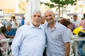 מימין: יוסי חסון ואליהו זוהר, צילום: פיני חדד