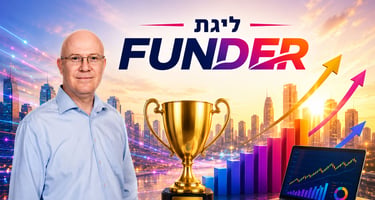 איציק שנידובסקי. מנכ״ל אנליסט השקעות, צילום: יח״צ / רקע - קרדיט: אילוסטרציה – AI