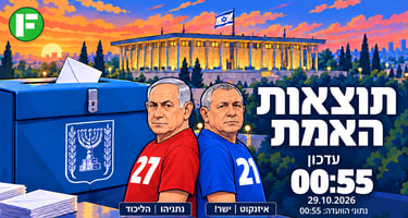 עדכון תוצאות האמת נכון לשעה עדכון 00:55 / צילום אילוסטרציה AI