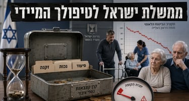 קופת הביטוח הסיעודי מתרוקנת ואין שקיפות בנושא / קרדיט: אילוסטרציה – AI