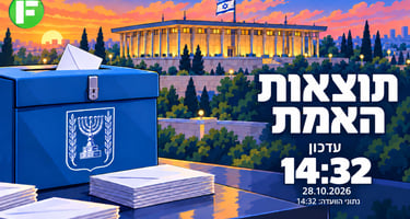 עדכון תוצאות האמת נכון לשעה עדכון 14:32 בבוקר / צילום אילוסטרציה AI