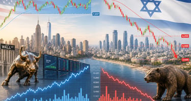 שוקי מניות / קרדיט: אילוסטרציה – AI