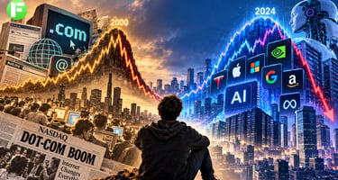 האם אנחנו מתקרבים לשנת 2000 All over again? / קרדיט: אילוסטרציה – AI