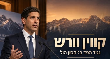 קווין וורש, נגיד הפד בארה״ב, צילום אילוסטרציה AI