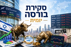 סקירת בורסות יומית / קרדיט: אילוסטרציה – AI