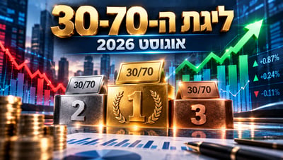 ליגת ה-30-70 – אוגוסט 2026 / קרדיט: אילוסטרציה – AI