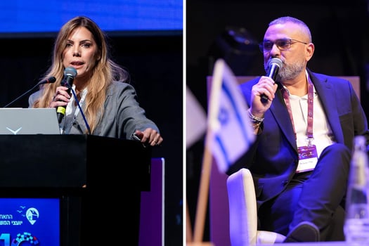 מימין: אלי טובול, סגן הממונה על שוק ההון, צילום: ישראל פנחסוב; נופר יעקב, יו״ר התאחדות יועצי המשכנתאות , צילום: כדי סיירה