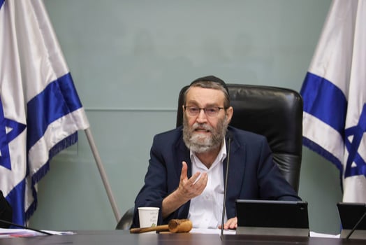 יור ועדת הכספים, חכ משה גפני / צילום: דני שם טוב, דוברות הכנסת