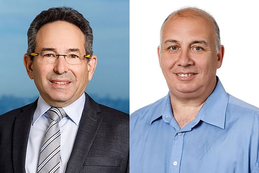 ד״ר גיל מיכאל בפמן ודודי רזניק, צילום: אורן דאי