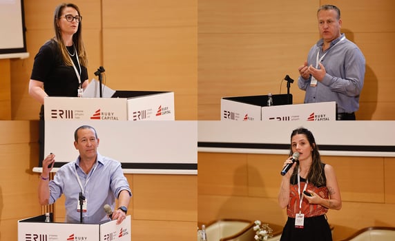 אלעזר במברגר, עו״ד אור צור, ענבר וייס, יעקב ניצן. צילומים: גיא יחיאלי / עיבוד: פאנדר