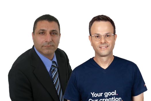 מימין: אייל זרנקין, צילום: ליבי קטן נאור; אמנון ארץ קדושה, צילום עצמי