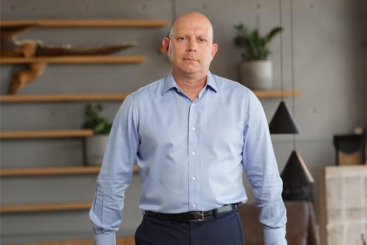 גבי וייסמן, נשיא ומנכ״ל נובה; צילום: בני גמזו