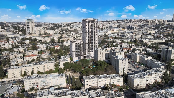 פרויקט פינוי בינוי בירושלים, HNCity, קרדיט הדמייה: BOLD 3D