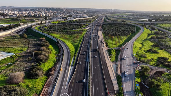 פרויקט הרחבת כביש 6, צילום: זאב דיקמן