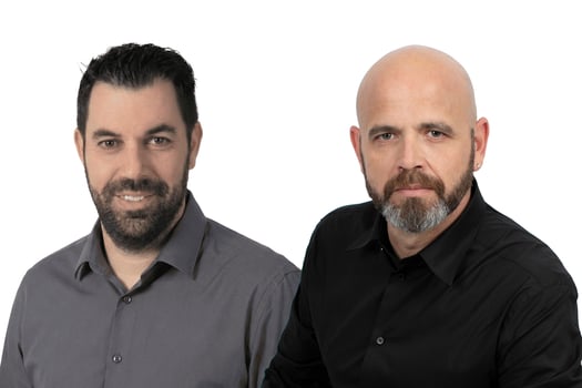 מימין: איתי אהרון וניר גרינברג, צילומים: ענת קזולה