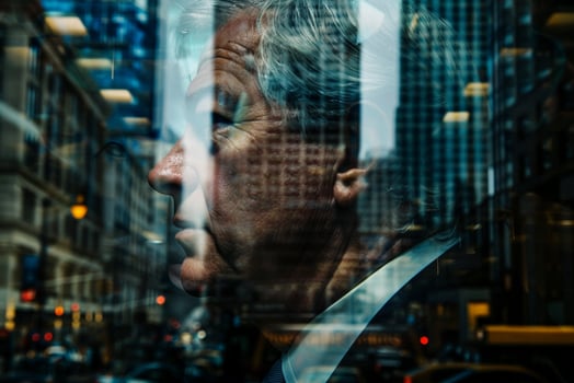 ג`יימי דימון, מנכל J.P Morgan / איור פאנדר AI
