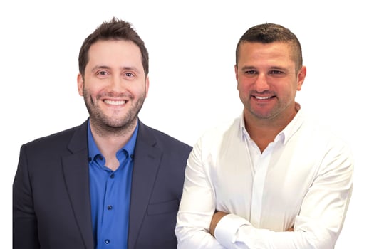 מימין: לירן גלעדי צילום: יח״צ / ערן ליטבק מנכ״ל סולטרה, צילום: סולטרה