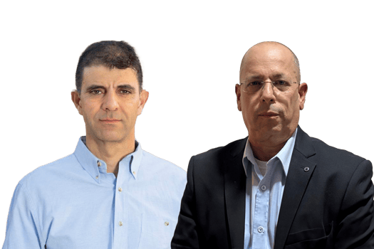  מימין: מאיר ילון, מנכ״ל TGI, צילום: יח״צ; אלי ויזן, סמנכ״ל כספים TGI, צילום: אילת ויזן
