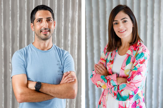 מימין: מיכל כהן, מייסד אנימה, צילום: טל זליקוביץ / אבישי כהן, מייסד אנימה, צילום: טל זליקוביץ