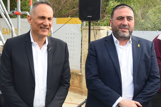מימין: משה ארבל, אלדד ניצן, צילום: מורג ביטן